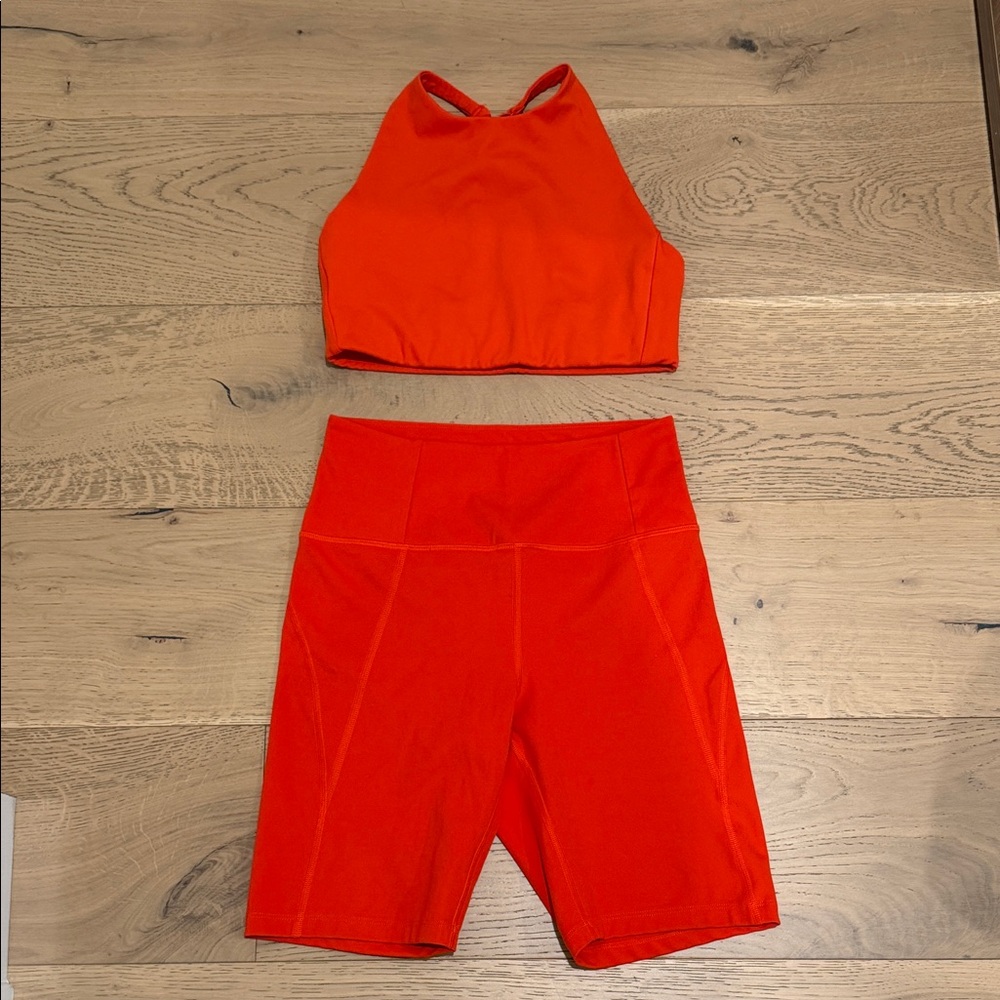 Girlfriend Collective Orange Active Set
